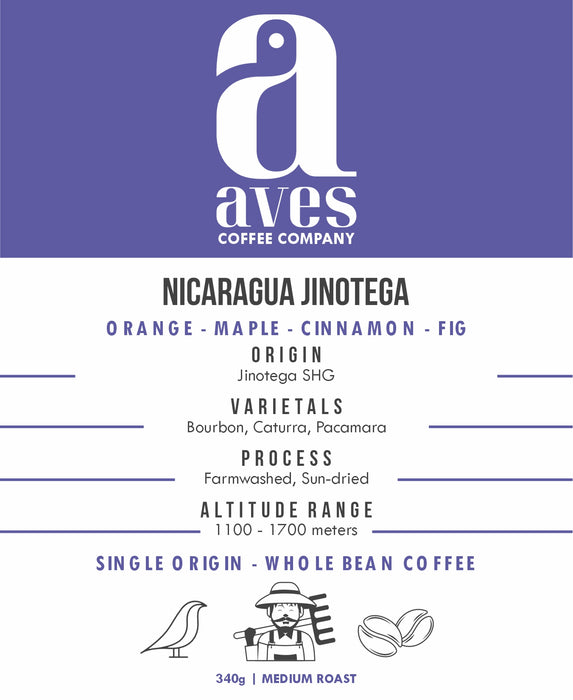 Nicaragua Jinotega - Single Orgin