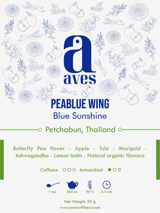 Green tea: Loose green tea leaves rich in antioxidants – fresh and vibrant flavour.
Black tea: Loose black tea leaves – full-bodied aroma for a perfect morning brew.
Herbal tea: Colourful loose herbal tea blend with chamomile, mint, and petals – caffeine-free wellness tea.
Chai: Loose chai tea leaves with spices – aromatic Indian masala tea blend.
White tea: Delicate loose white tea leaves – smooth and subtle premium brew.
Aves Coffee Company. Loose Tea leaves