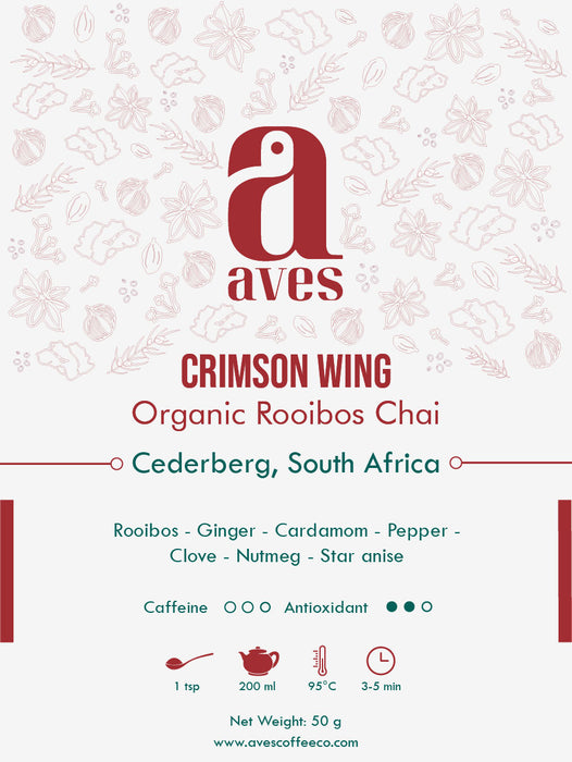 Crimson Wing - Organic Rooibos Chai